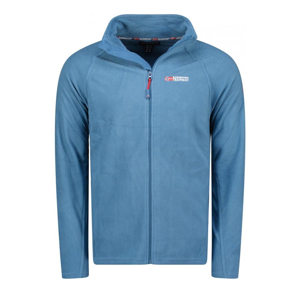 Chaqueta polar azul Geographical Norway Tug para hombre barato