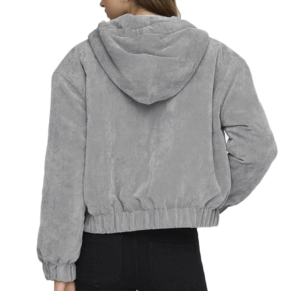 Only Suva Corduroy Women's Grey Jacket Photo of the Espace des Marques %store% store - view of %key%