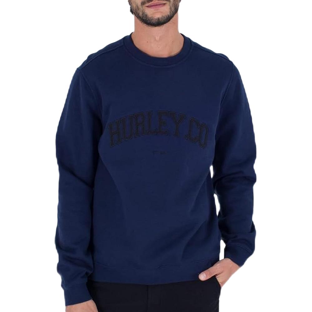 Hurley Men's navy applique sweatshirt Photo of the Espace des Marques %store% store - view of %key%