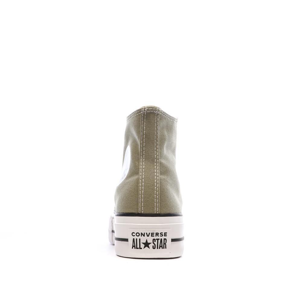 Sneakers Khaki Frau Converse Chuck Taylor All Star Lift A07571C Ansicht 3