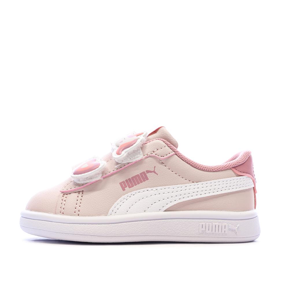 Puma Smash 3.0 Badges – Rosa Sneaker für Mädchen günstig