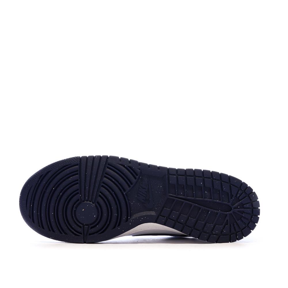 Baskets Blanches/Marines Homme Nike Big Nike Low vue 4