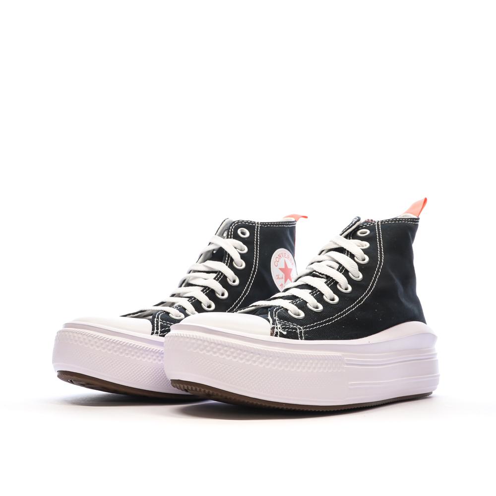 Sneaker Schwarz/Pink Frau Converse All Star Move Platform Ansicht 6