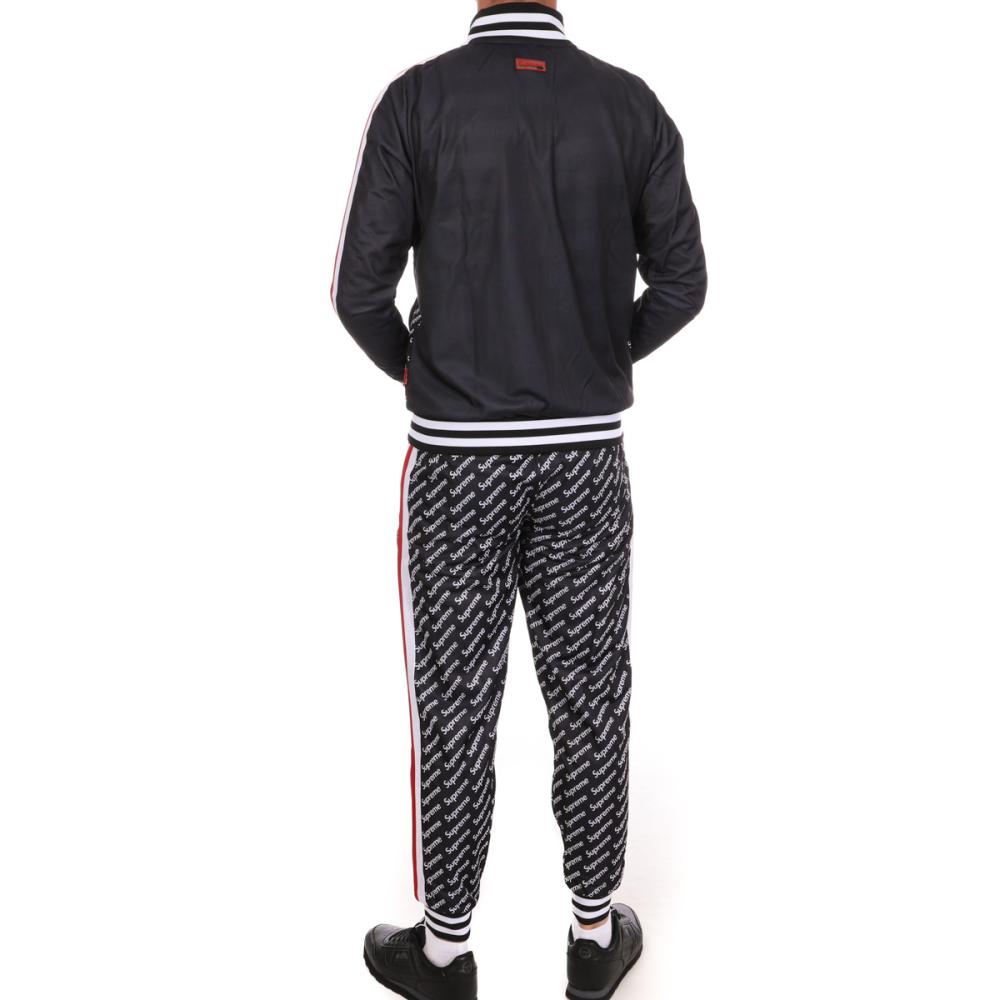 Calentamiento Supreme Grip Sanchez Negro/Rojo Brillante, Hombre ver 2