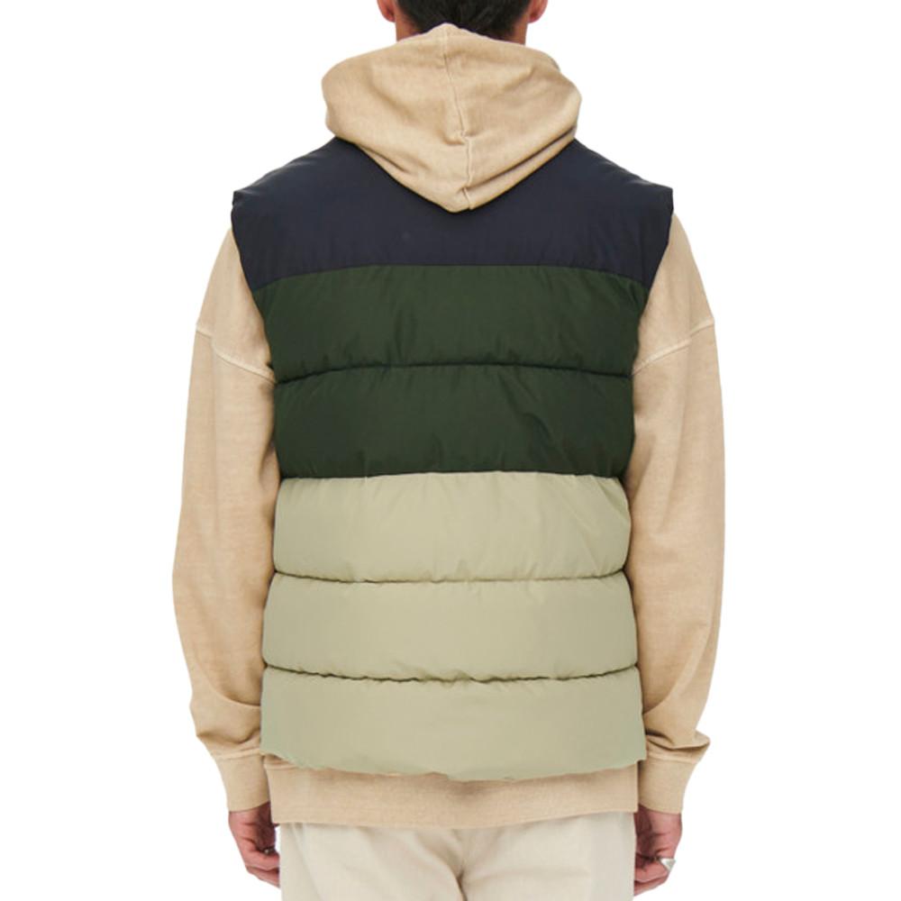 Ärmellose Daunenjacke Khaki/Marine/Beige Mann Only &amp; Sons Ansicht 2