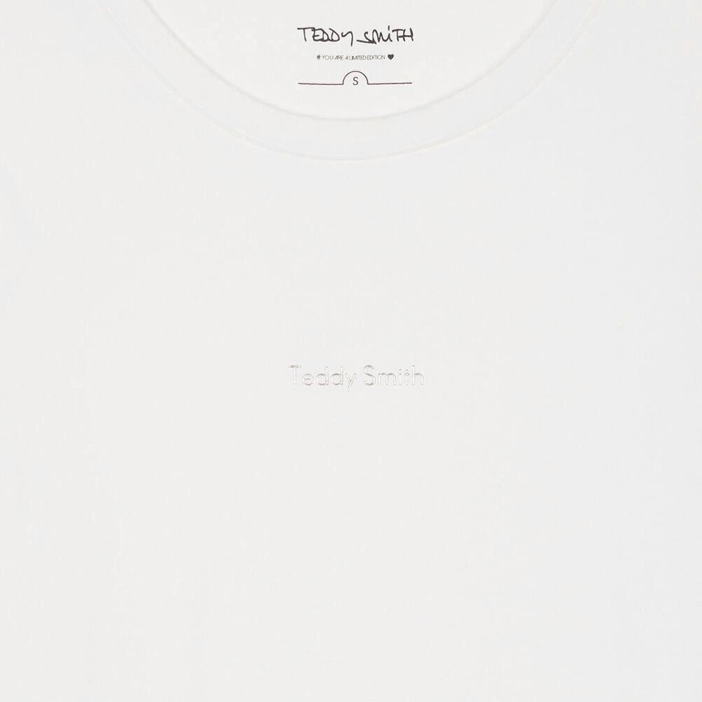 Teddy Smith Ribelle Women's White T-Shirt Photo of the Espace des Marques %store% store - view of %key%
