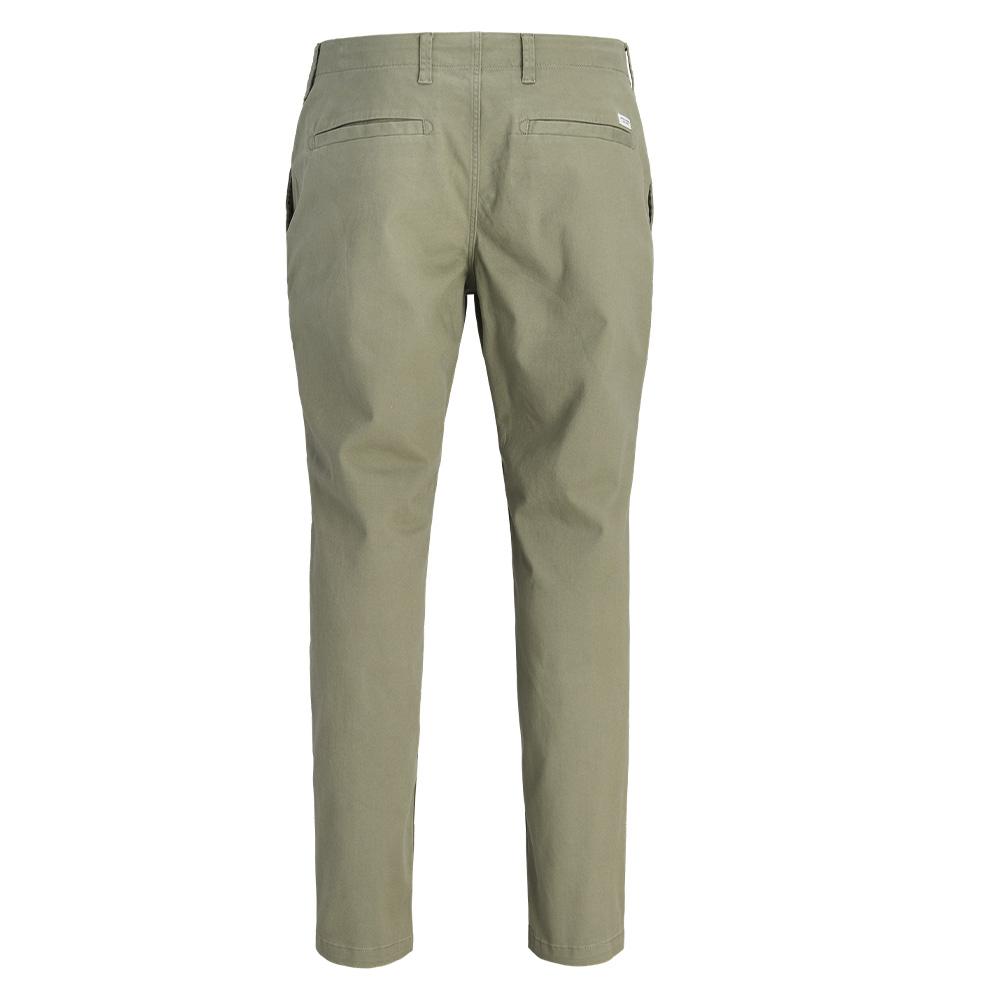 Pantalones chino de color caqui para hombre de Jack & Jones Marco Ford ver 2