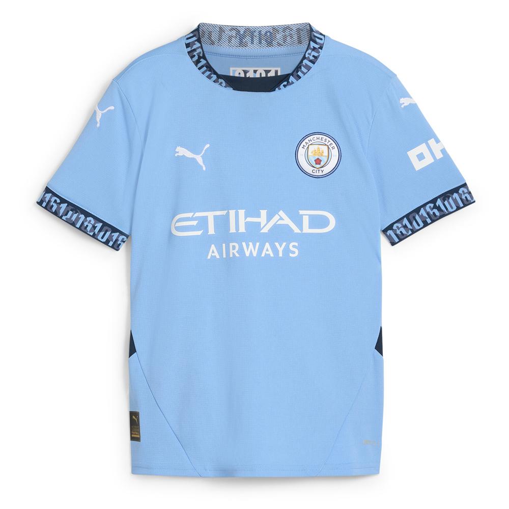 Manchester City Maillot Réplica Domicile Junior Puma 2024/2025 pas cher