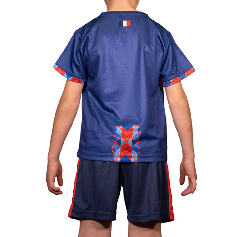 Conjunto infantil Sport Zone Paris Azul/Rojo ver 2