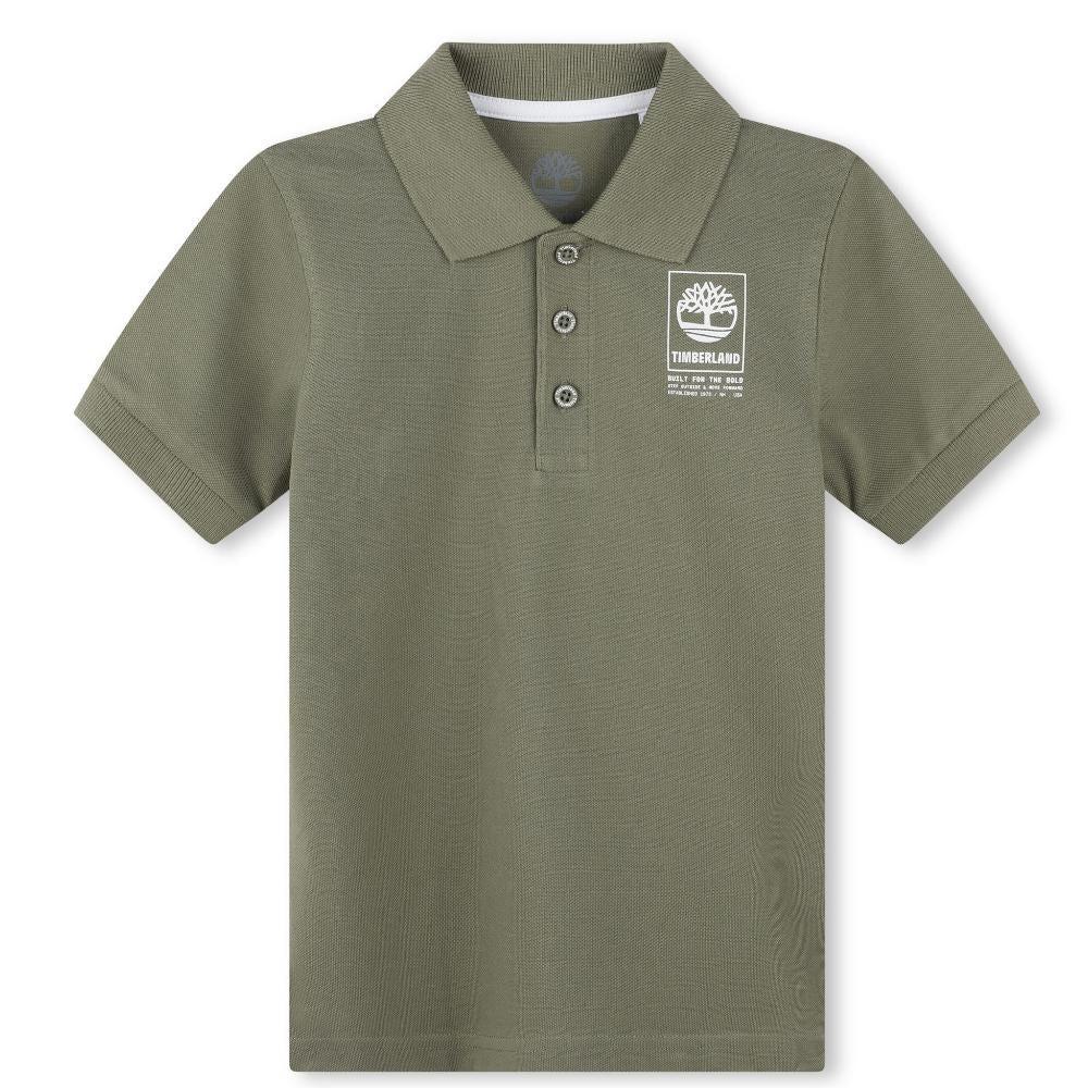 Polo Shirt Khaki Boy Timberland T60061 affordable
