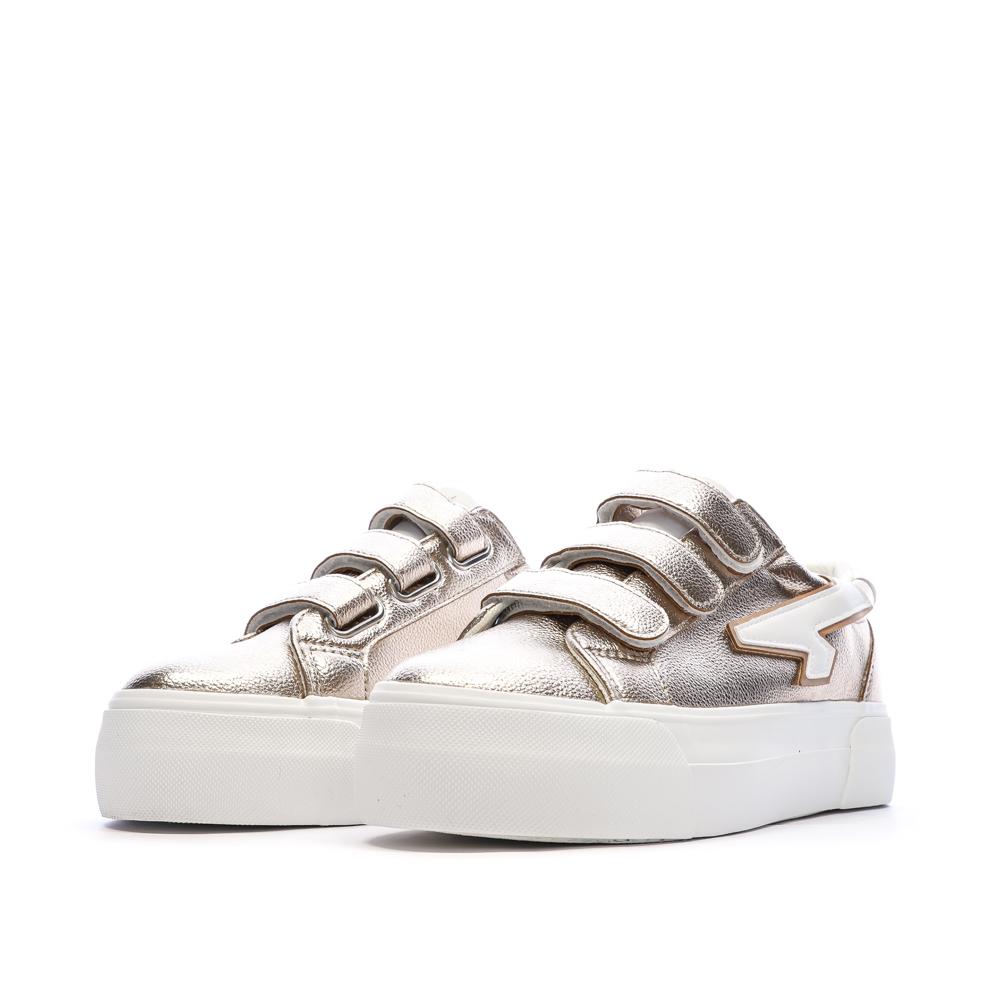 Zapatillas doradas con plataforma para mujer Kaporal Clovia ver 6