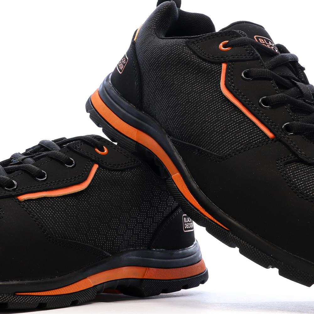 Chaussures de Sécurité Noir/Orange Homme Black + Decker 121459 vue 7