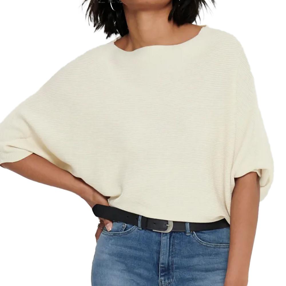 Women's ecru jumper JDY Batsleeve affordable