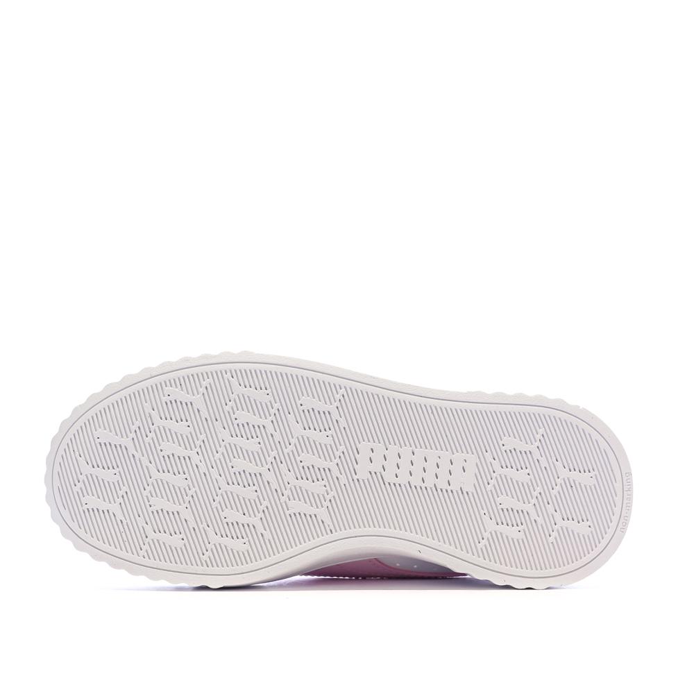 Weiß-rosa Puma Carina 3.0 Jellyy Sneaker für Mädchen Ansicht 5