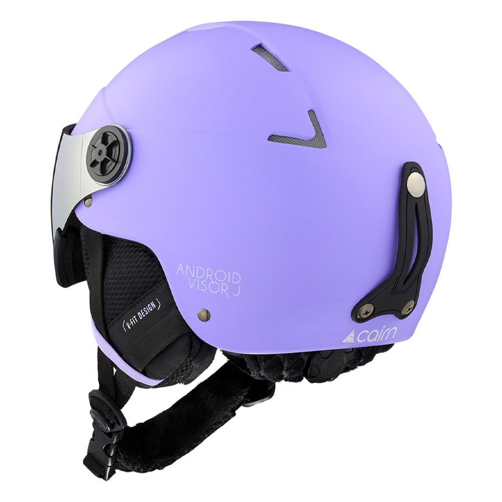 Casque de Ski Mauve Junior Android Viso vue 2