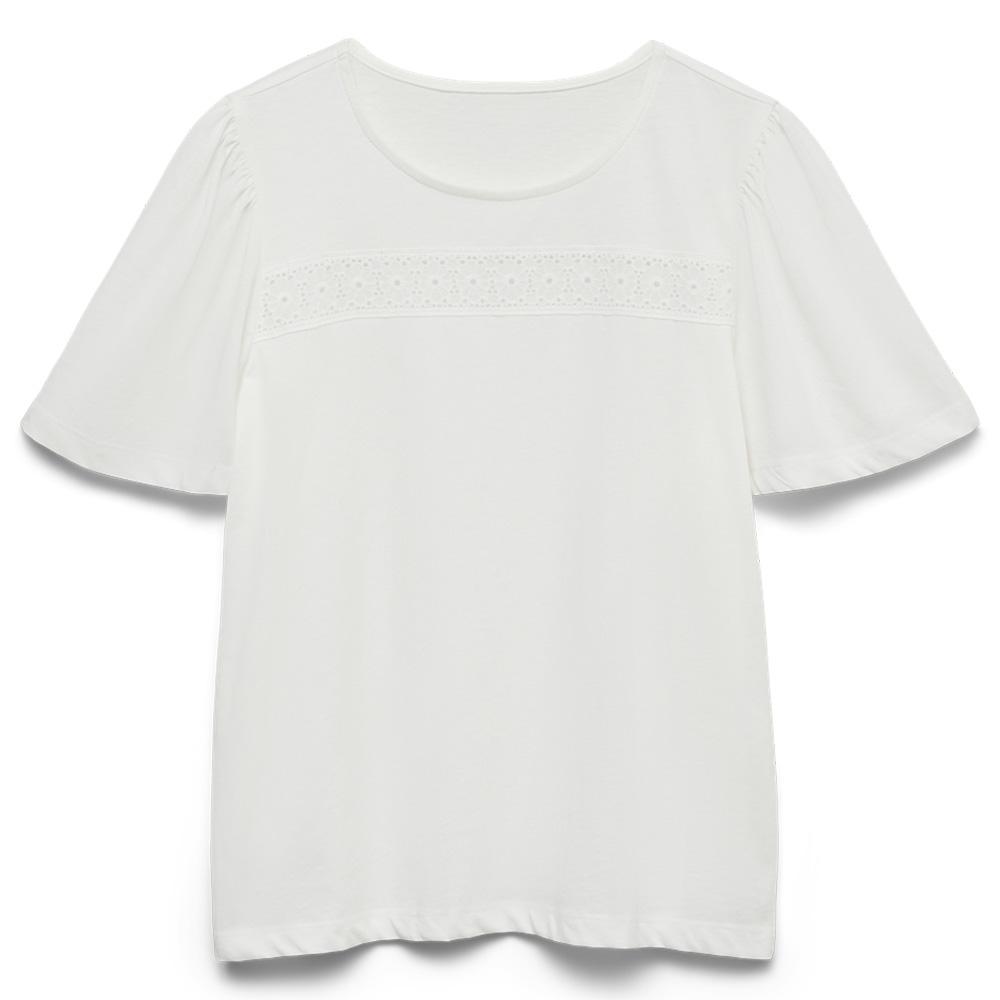 Weißes Damen-T-Shirt von Vero Moda, Modell „Fomia“ günstig