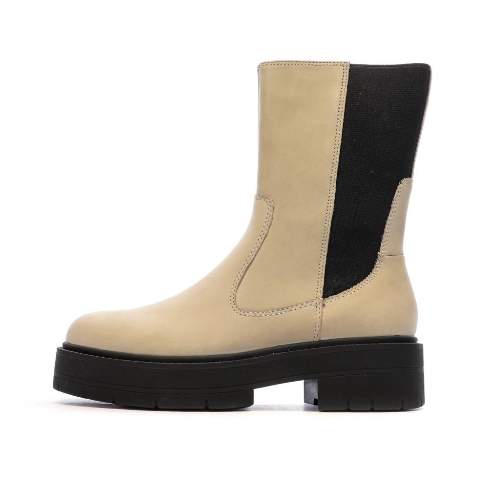 Geox Spherica Women's Beige/Black Boots affordable