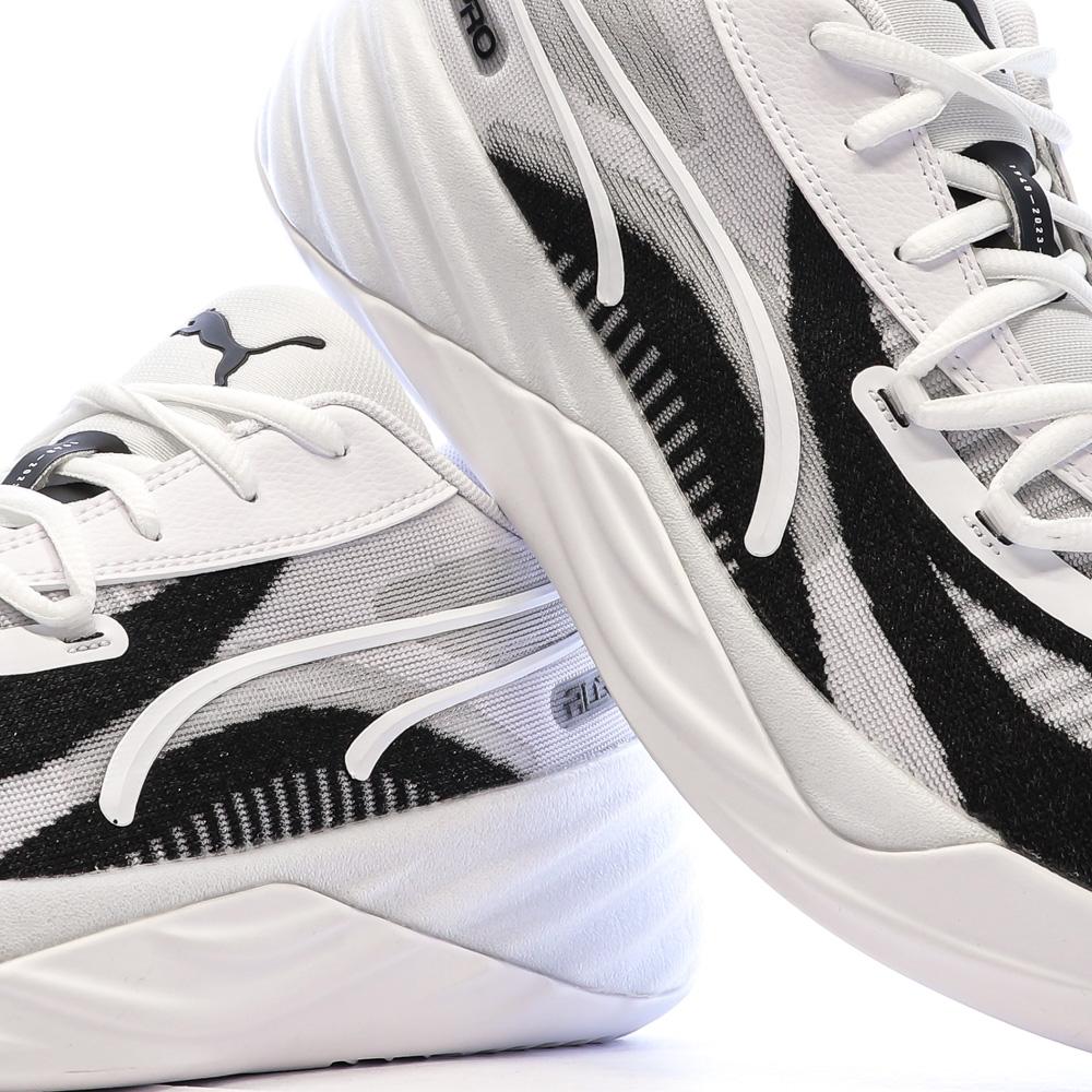 Basketballschuhe Weiß/Schwarz Herren Puma All-pro Nitro Ansicht 7