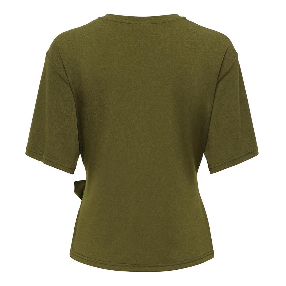Camiseta verde oliva para mujer JDY Dea Life ver 2