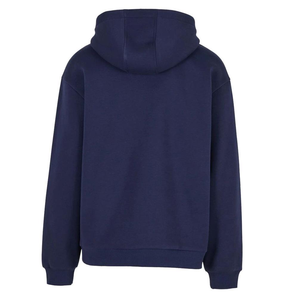 Sudadera azul marino para hombre NS401 ver 2