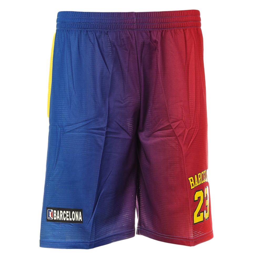 Barcelona Basketball Shorts Blau/Rot Sport Zone Herren 2023/2024 günstig
