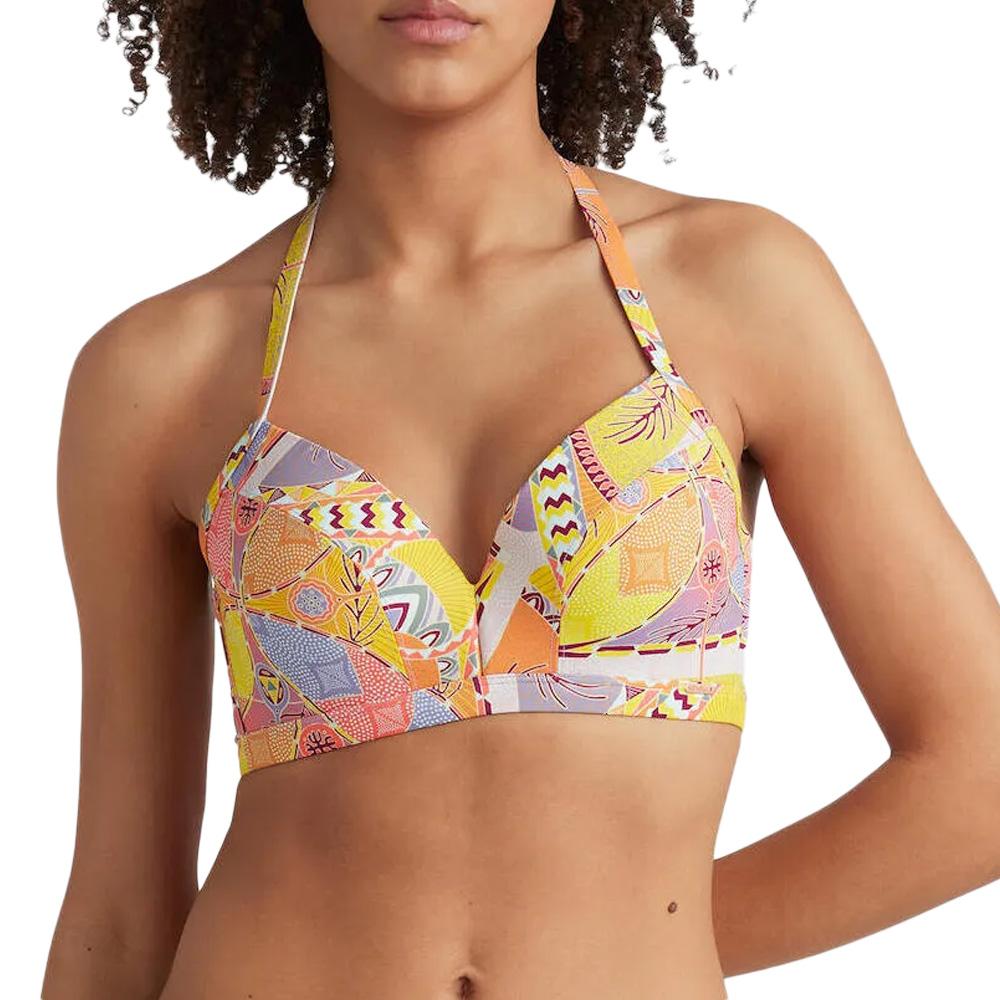 O'Neill Panama Women's Mauve/Gelb Badeanzug-Oberteil günstig
