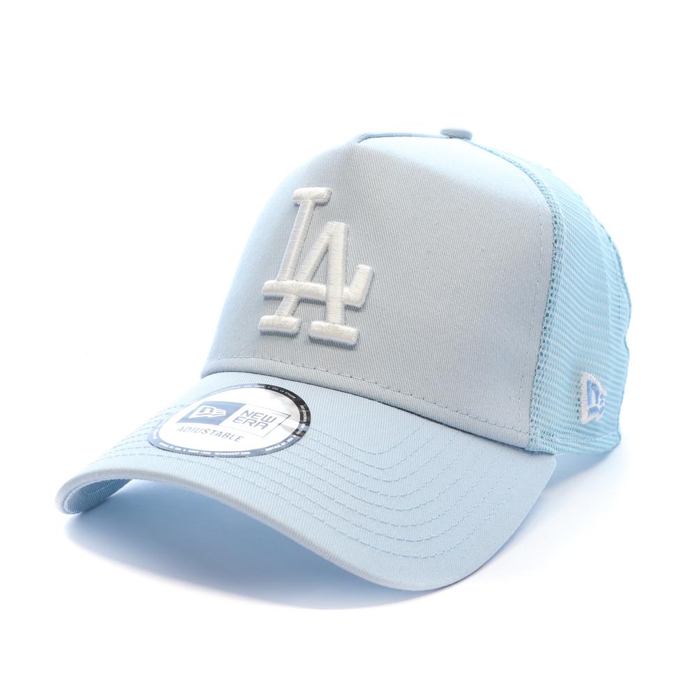 Casquette Bleu Ciel/Blanc Adulte New Era Los Angeles Dodgers pas cher