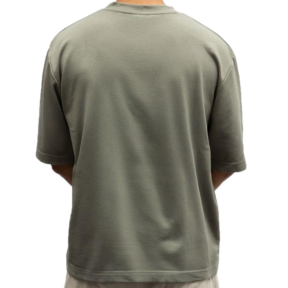 Herren-T-Shirt in Khaki von Paname Brothers, Oversize Ansicht 2