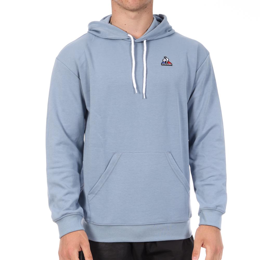Sweat Bleu Homme Le Coq Sportif Hoody pas cher