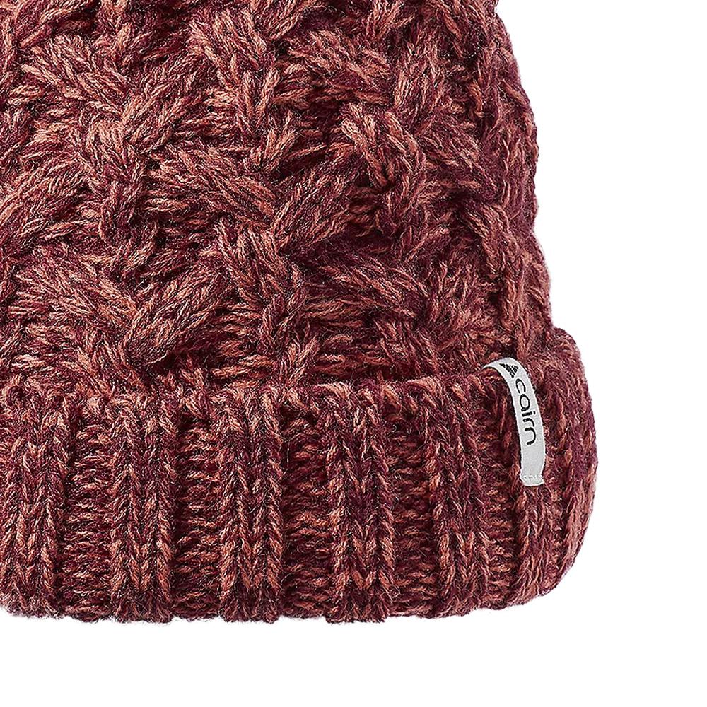 Women’s Pink/Burgundy Marled Cairn Emeline Beanie Photo of the Espace des Marques %store% store - view of %key%