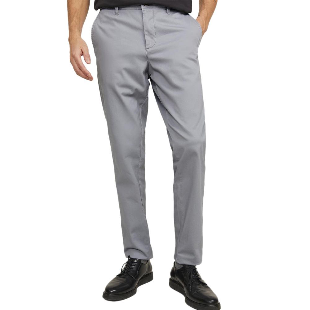Pantalones Chinos Grises Jack &amp; Jones Barret Hombre barato