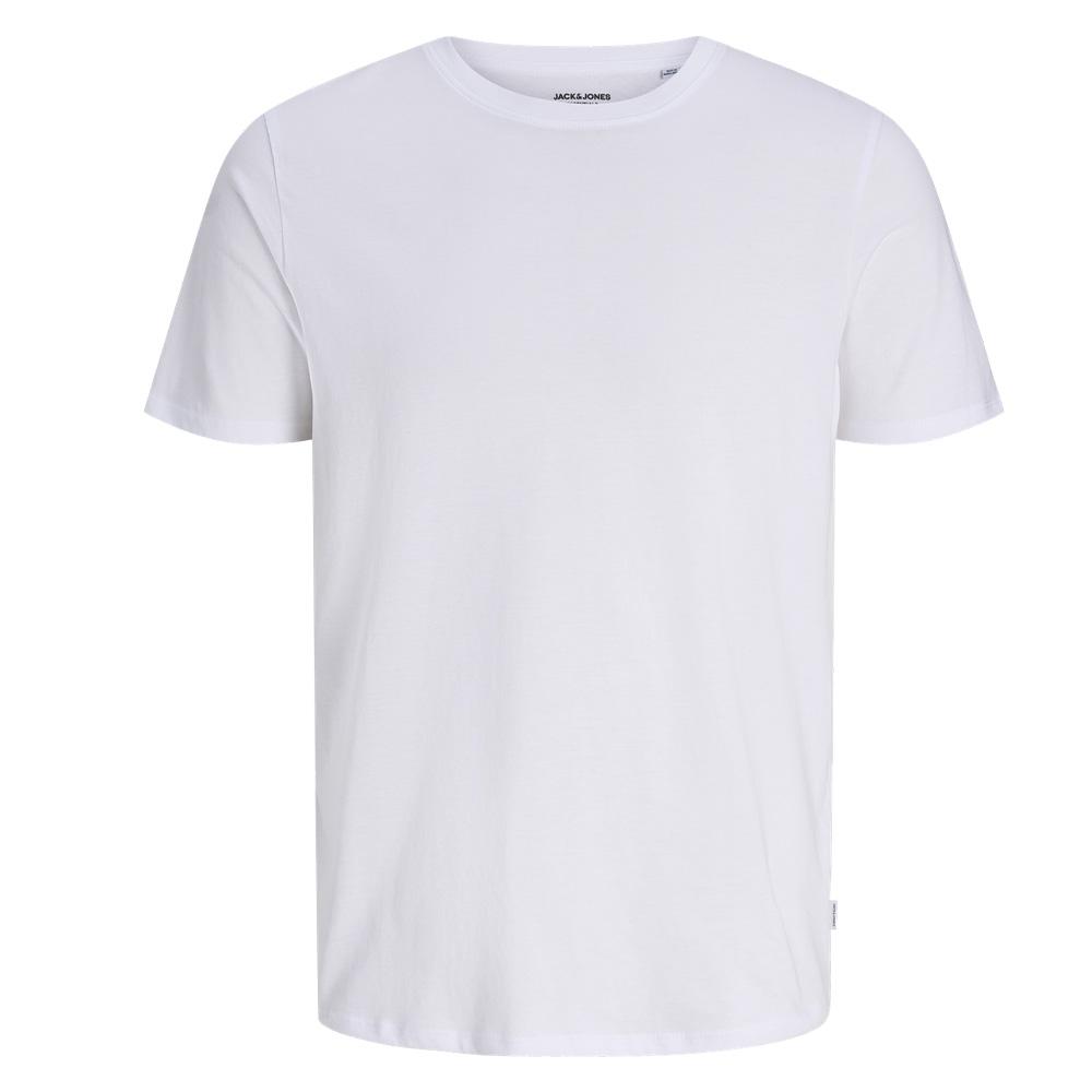 x3 T-Shirts Blanc Homme Jack & Jones Underwear vue 2