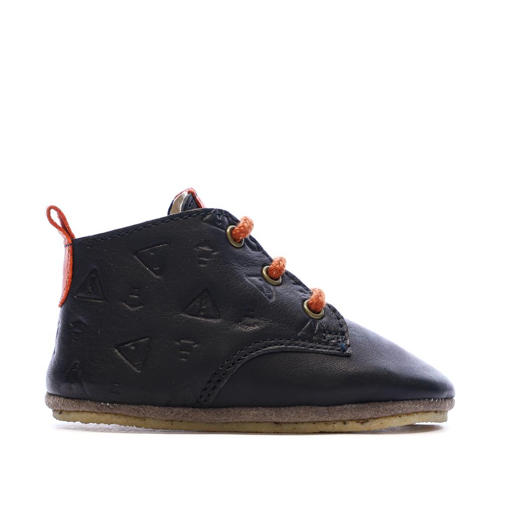 Boys' navy/red Aster Layas slippers Photo of the Espace des Marques %store% store - view of %key%