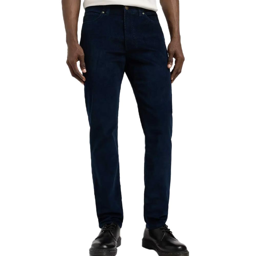 Vaqueros Lee Straight Slim Navy para hombre 112370602 barato