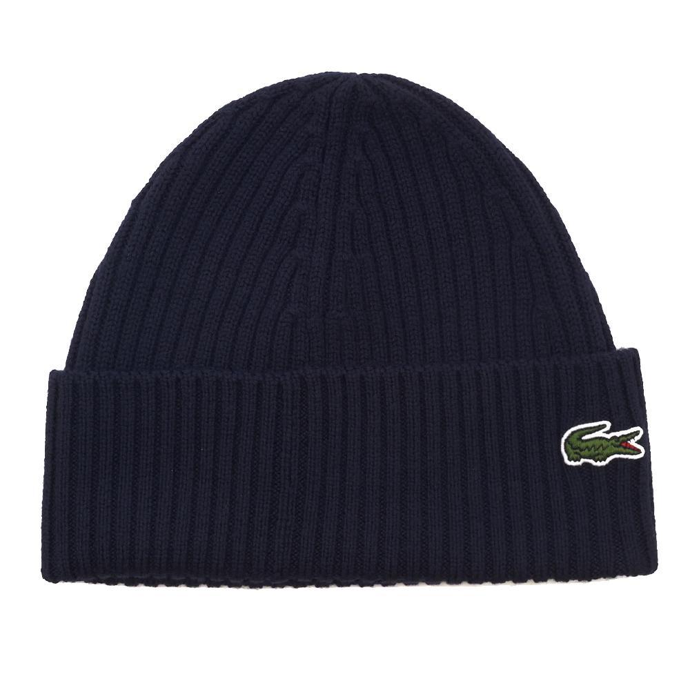 Lacoste Men’s Dark Navy Beanie RB0001 affordable