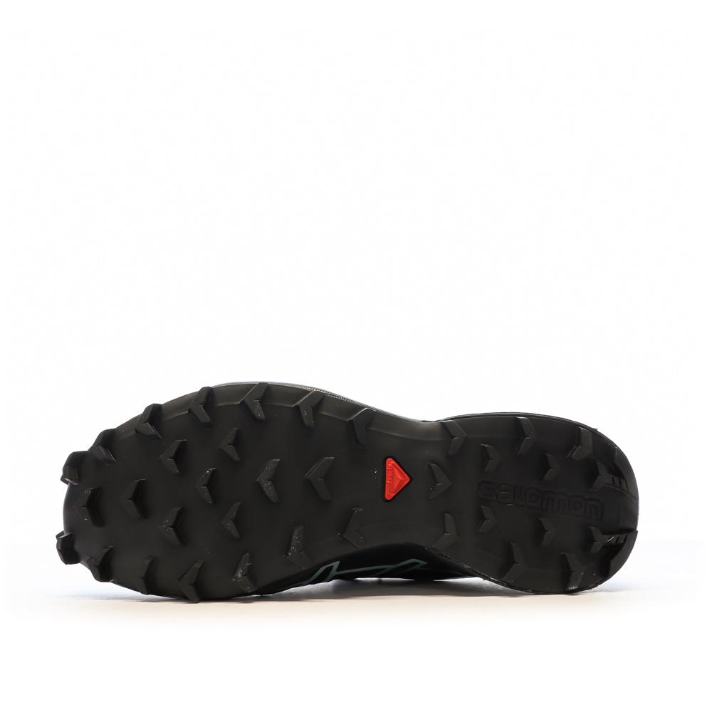 Zapatillas de trail Salomon Speedcross 4 W Negro/Azul para mujer ver 5