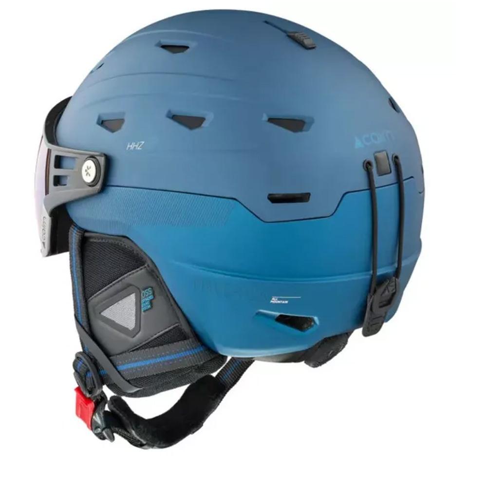 Cairn Skihelm mit Visier, mattblau, unisex Ansicht 2