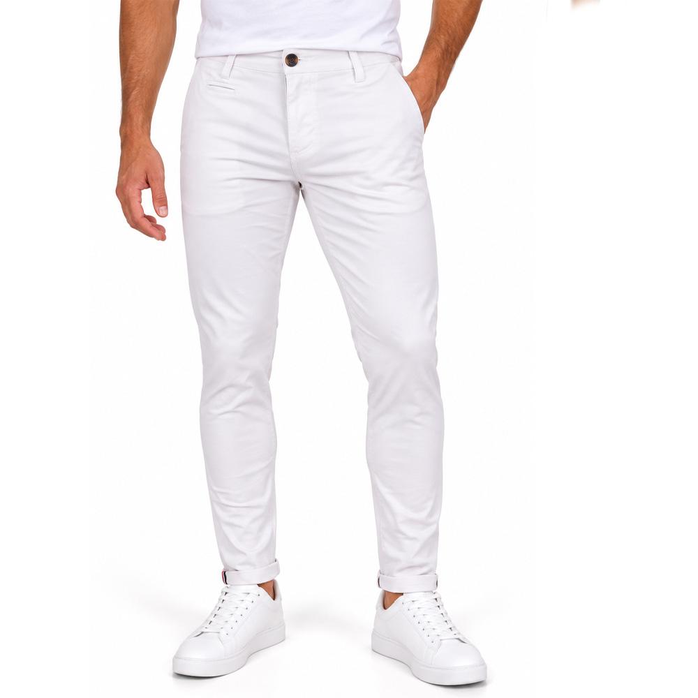Men's white chino La Maison Blaggio Tenali affordable