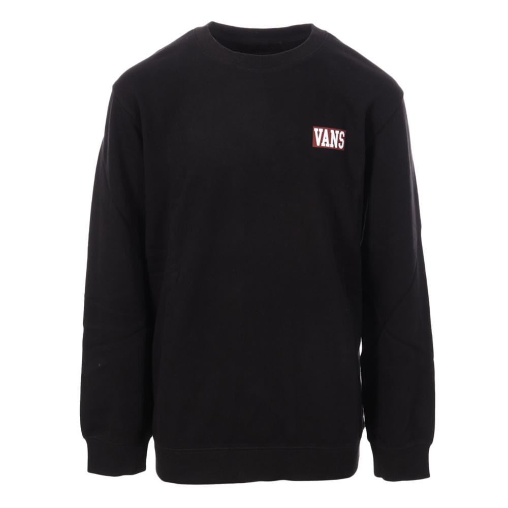 Sweatshirt Schwarz Männlich Vans Logo Fleece günstig