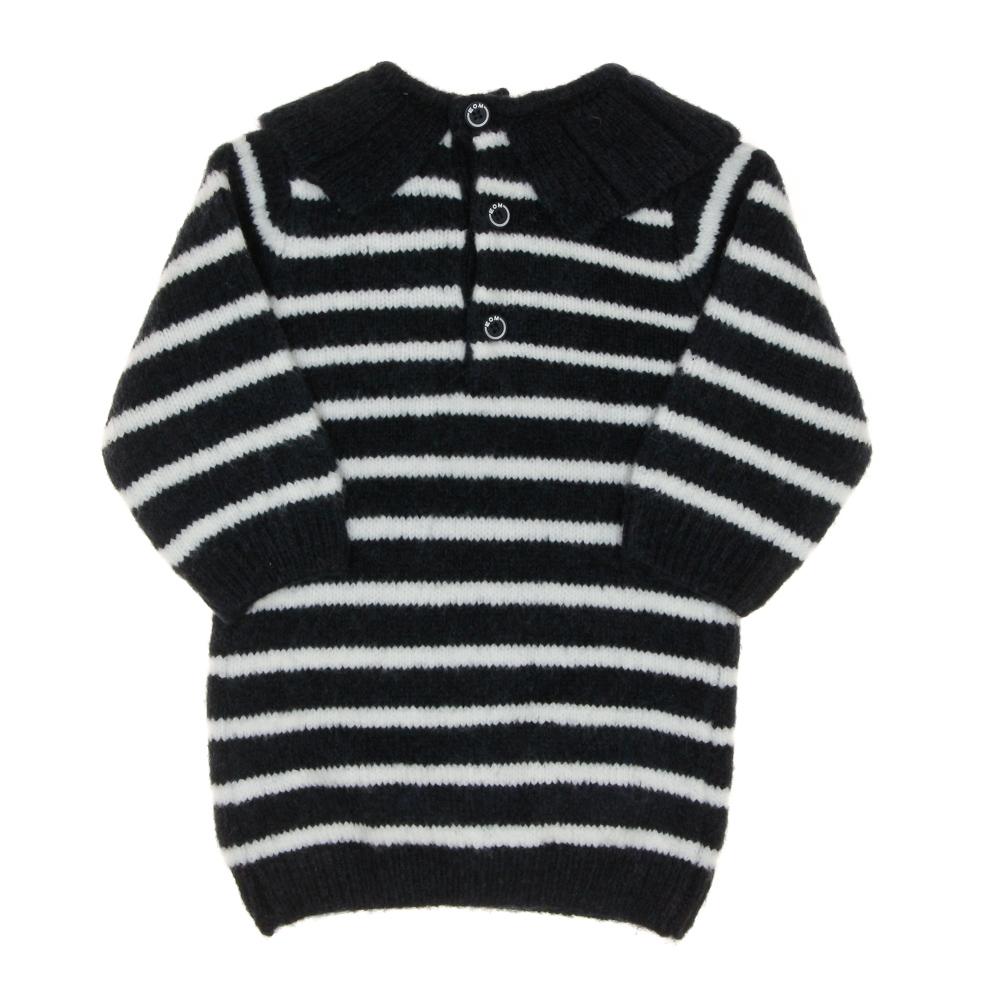EOM Peti Vestido marinero azul marino/blanco para niña ver 2