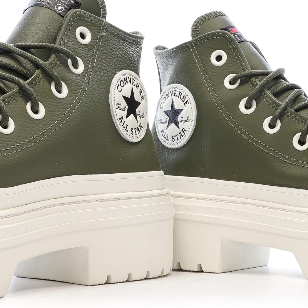 Sneakers Khaki Damen Converse Chuck Taylor All Star Lugged Heel Ansicht 7