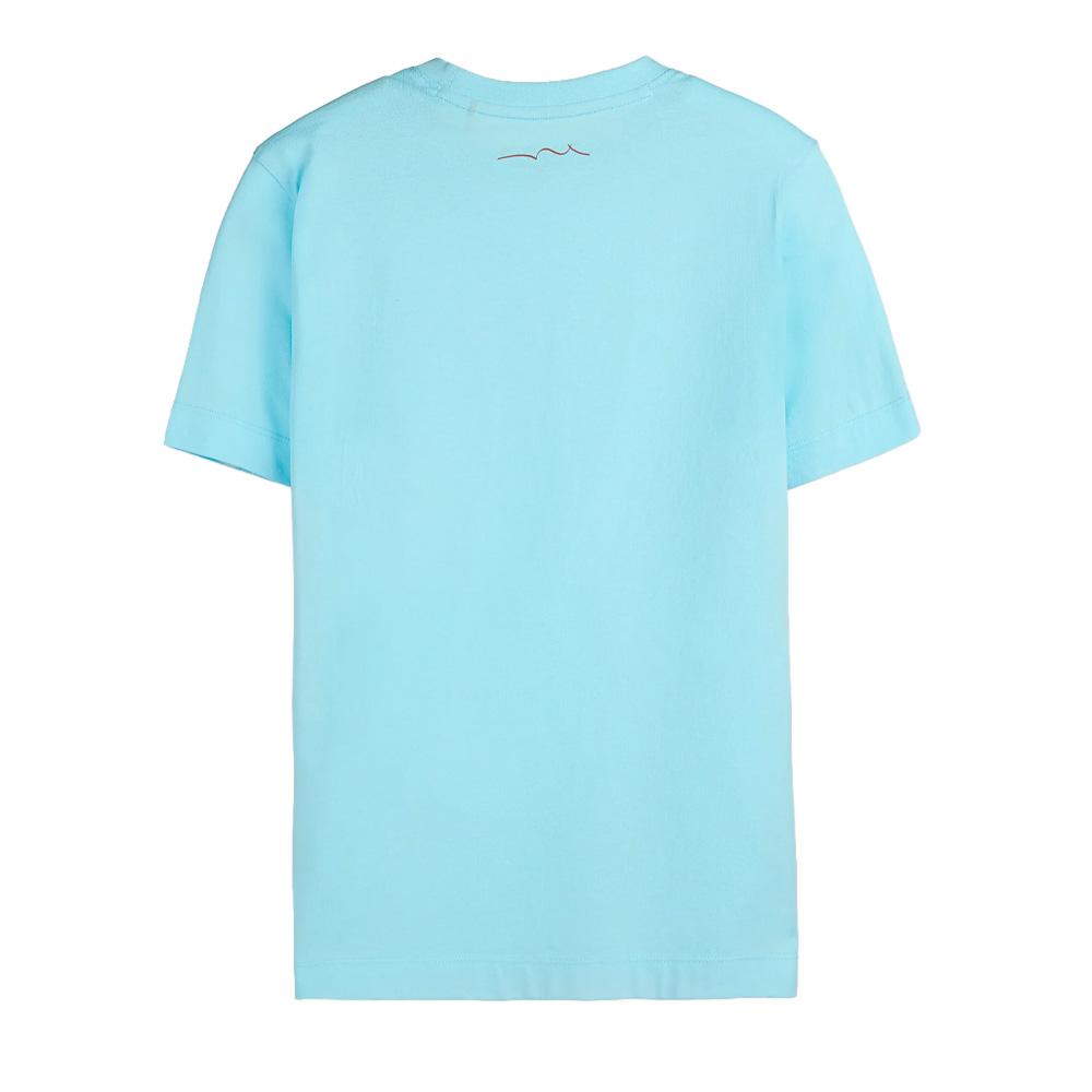Blaues T-Shirt für Jungen von Teddy Smith, Tim Ansicht 2