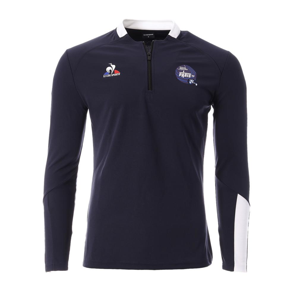 Camiseta Le Coq Sportif Mondiaux Azul Marino, Hombre barato