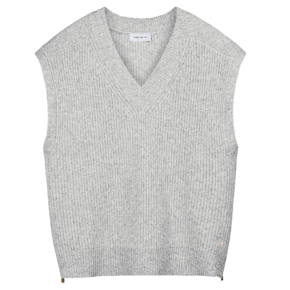 Pull Gris Femme Teddy Smith Milo pas cher
