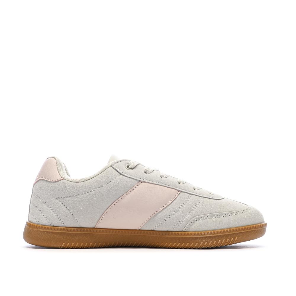 Kappa Mattea Suede Women's Grey/Pink Trainers Photo of the Espace des Marques %store% store - view of %key%
