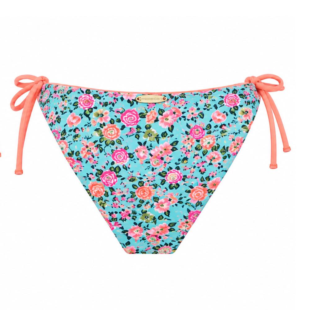 Badehose für Damen, türkis/rosa, „Grain de Sable Liberty“ Ansicht 2