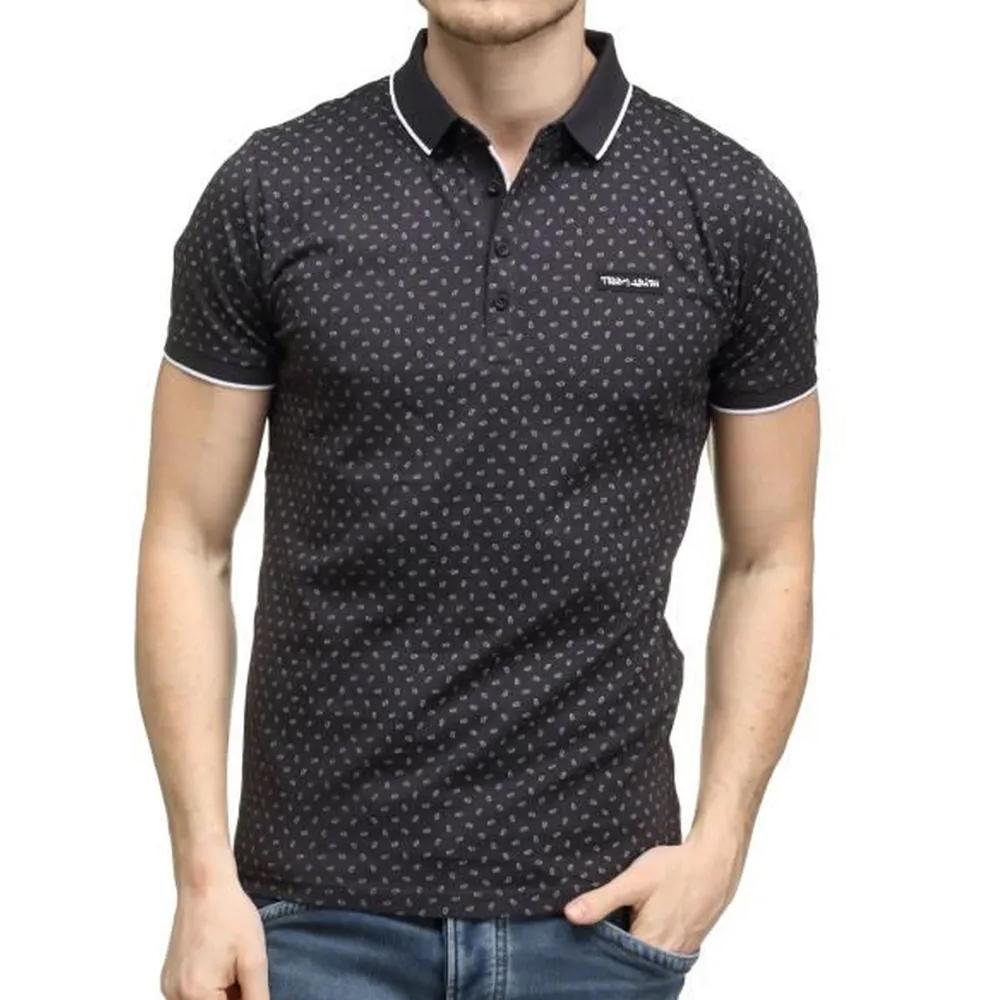 Teddy Smith Pasy 2 Men’s Patterned Navy Polo Shirt 2 affordable