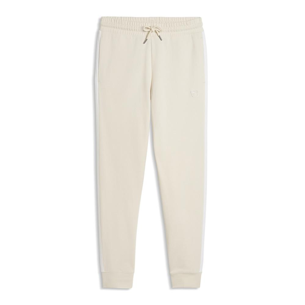 Pantalon De Survêtement Écru Femme Puma Elevated pas cher