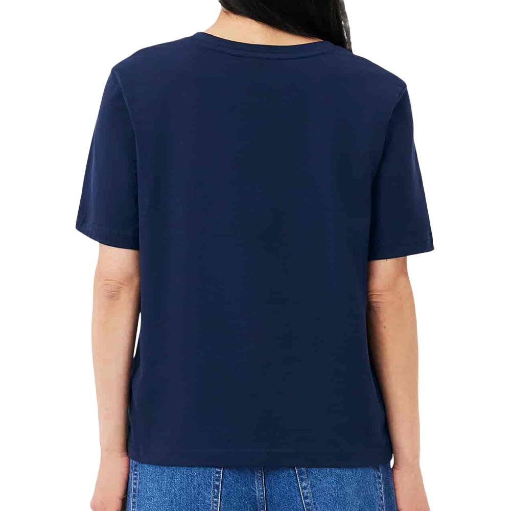 Lacoste Women’s Navy Relaxed T-shirt Photo of the Espace des Marques %store% store - view of %key%