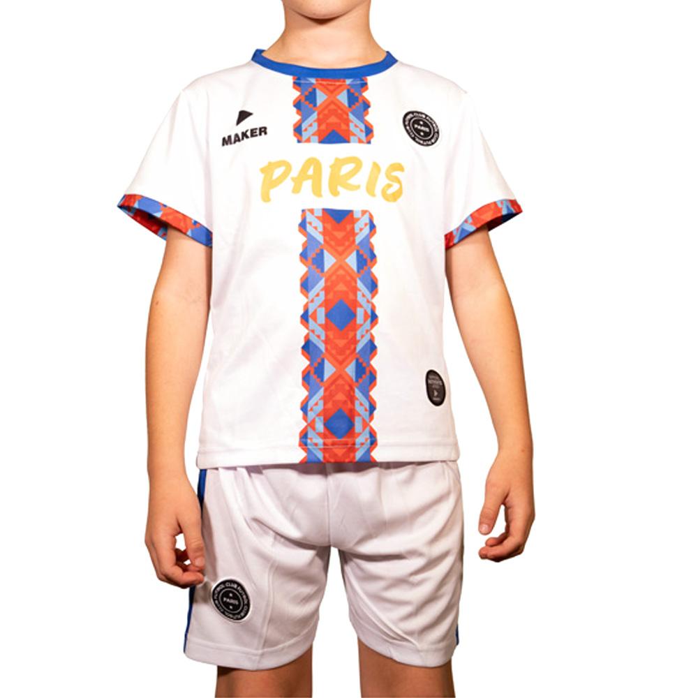 Sport Zone Paris Children's White/Red Set affordable